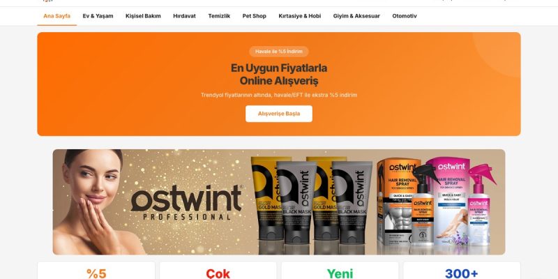 ÇokluÇarşı web sitesinin ana sayfası
